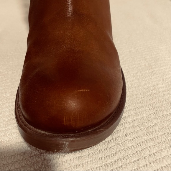 SOLD-Lucky Brand Rollie Boots Leather Equestrian Brown Riding Tall Boots Size 10 - Picture 5 of 16